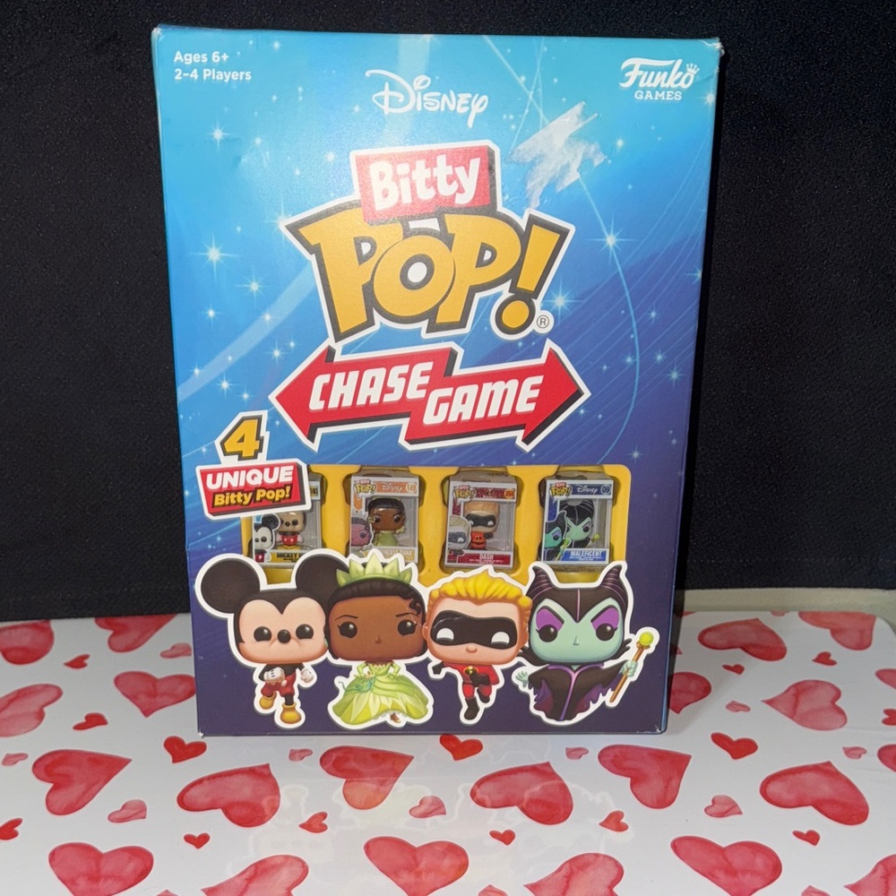 Funko Disney Bitty Pop! Chase Game with Colorful Figures